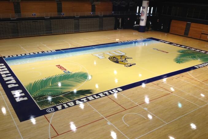 室內(nèi)木地板籃球場(chǎng)設(shè)計(jì)案例分享