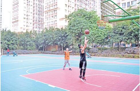 小區籃球場