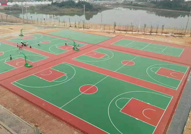 硅pu籃球場(chǎng)多少錢一平？