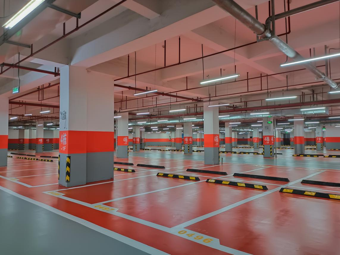 地下停車場(chǎng)車庫地坪成品