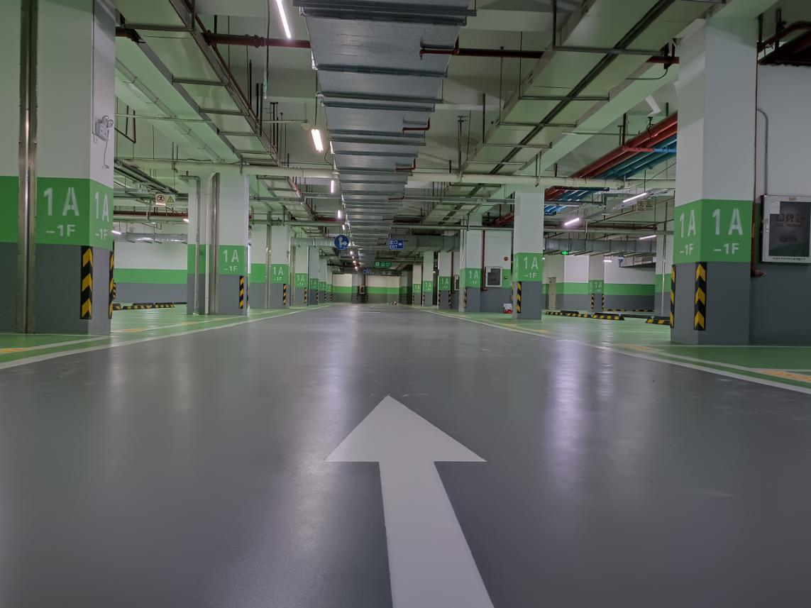 地下停車場(chǎng)車庫地坪成品