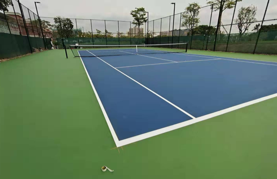 彈性丙烯酸網(wǎng)球場(chǎng)