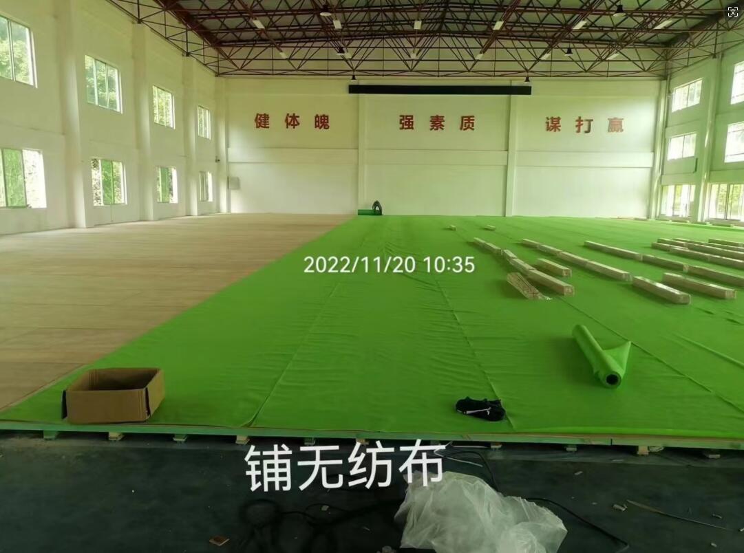 廣州某部隊室內木地板球場運動場館建設施工項目